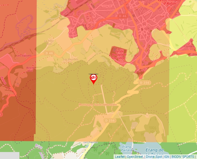 Carte Géoportail pour les drones de loisir