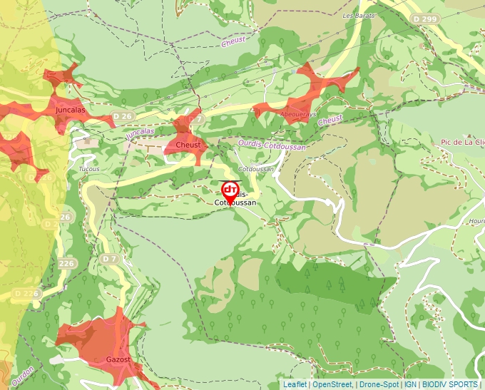 Carte Géoportail pour les drones de loisir