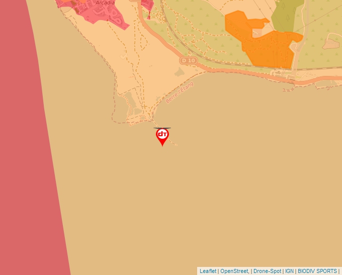 Carte Géoportail pour les drones de loisir