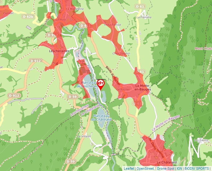 Carte Géoportail pour les drones de loisir