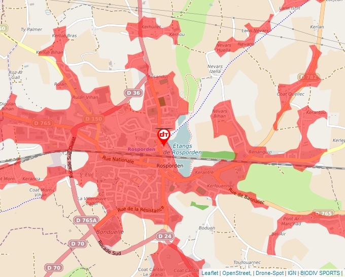 Carte Géoportail pour les drones de loisir