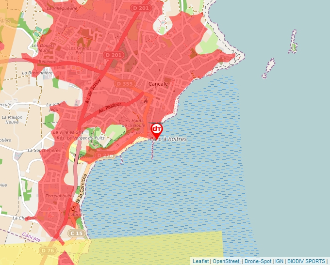 Carte Géoportail pour les drones de loisir