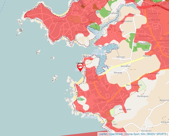 Carte Géoportail pour les drones de loisir