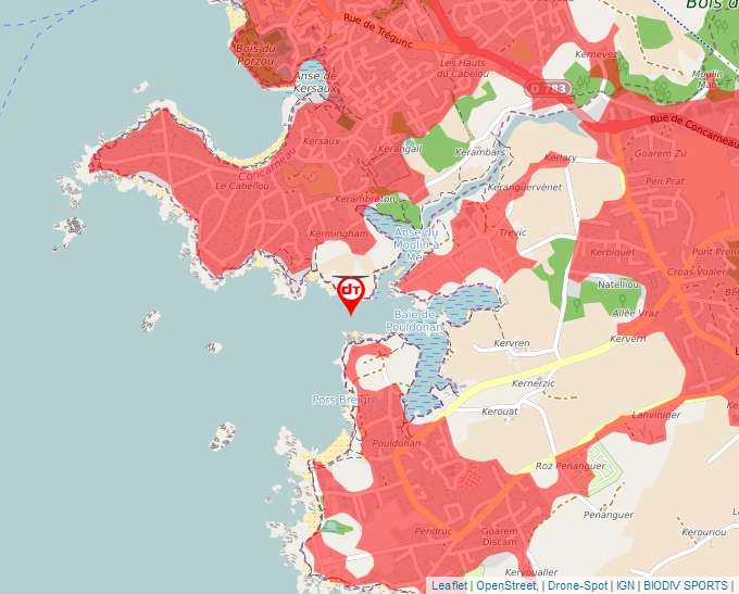 Carte Géoportail pour les drones de loisir