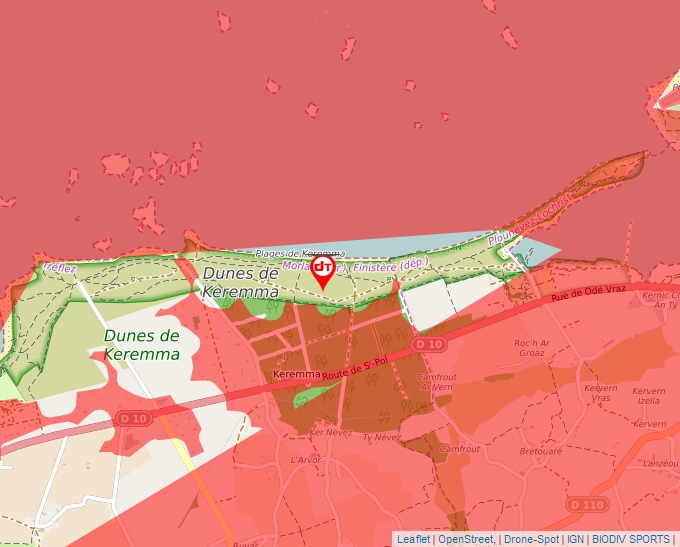 Carte Géoportail pour les drones de loisir