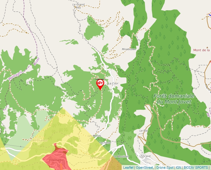 Carte Géoportail pour les drones de loisir