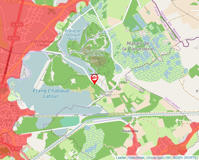 Carte Géoportail pour les drones de loisir