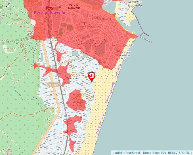 Carte Géoportail pour les drones de loisir