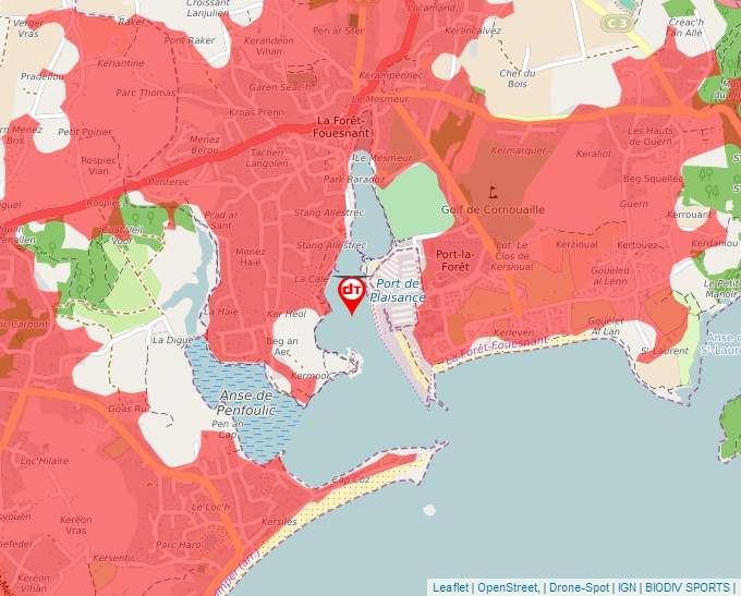 Carte Géoportail pour les drones de loisir