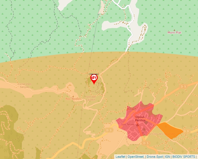 Carte Géoportail pour les drones de loisir