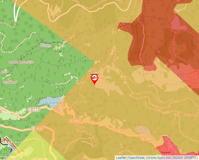 Carte Géoportail pour les drones de loisir