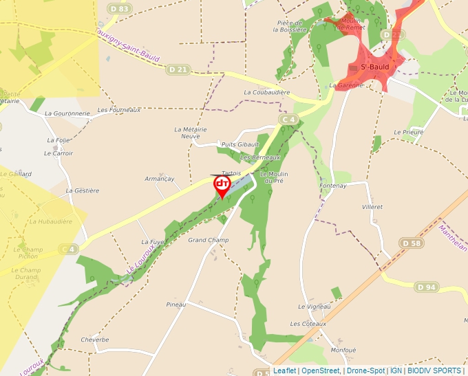 Carte Géoportail pour les drones de loisir