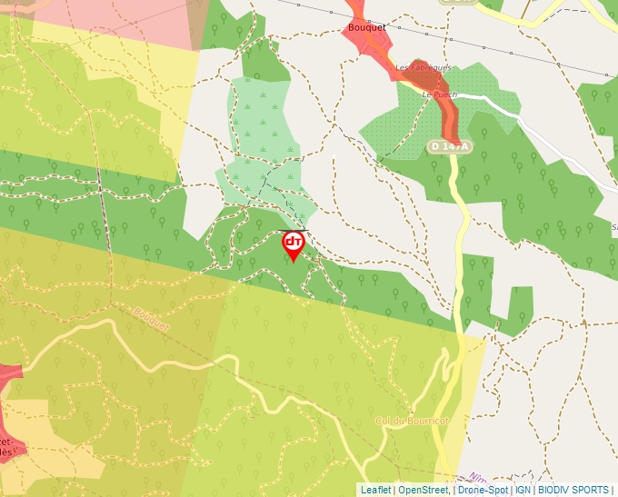 Carte Géoportail pour les drones de loisir