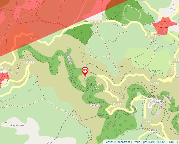 Carte Géoportail pour les drones de loisir