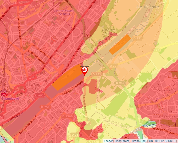 Carte Géoportail pour les drones de loisir