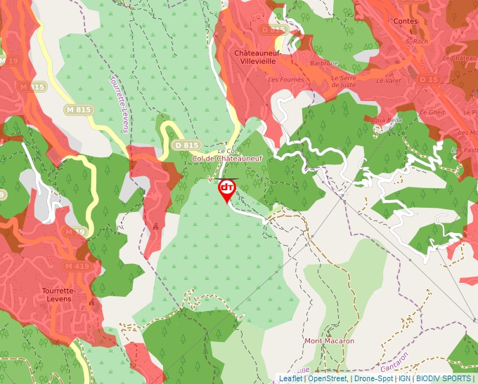 Carte Géoportail pour les drones de loisir