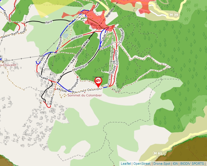 Carte Géoportail pour les drones de loisir