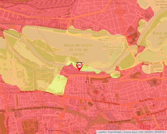 Carte Géoportail pour les drones de loisir