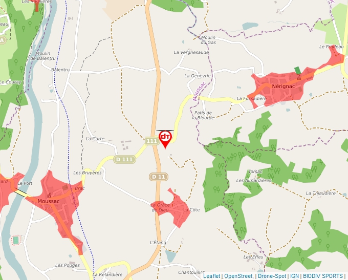 Carte Géoportail pour les drones de loisir