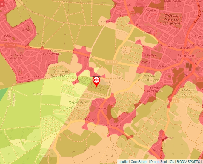 Carte Géoportail pour les drones de loisir