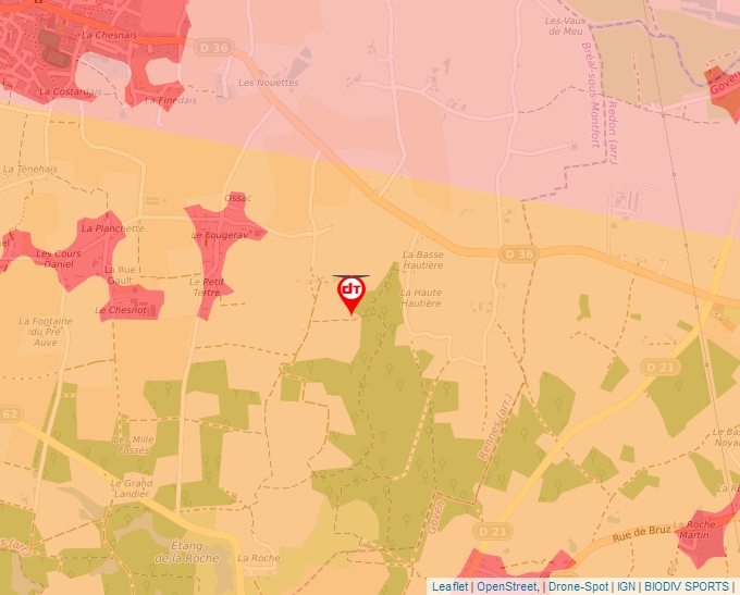 Carte Géoportail pour les drones de loisir