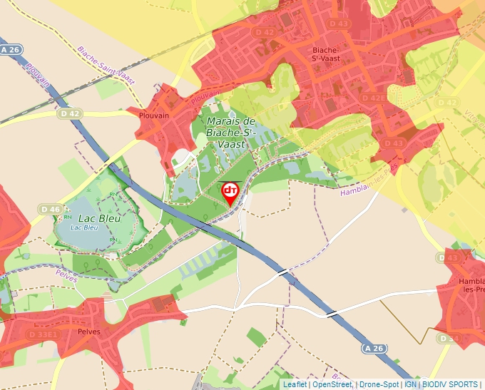 Carte Géoportail pour les drones de loisir