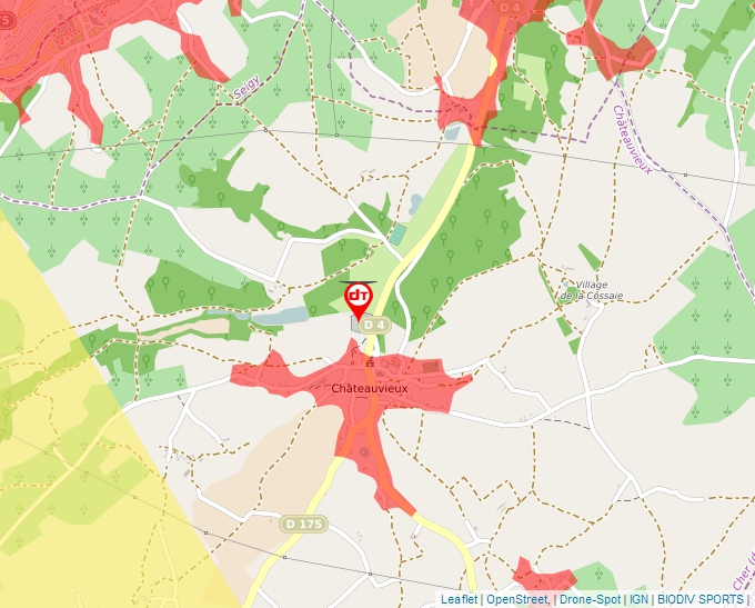 Carte Géoportail pour les drones de loisir