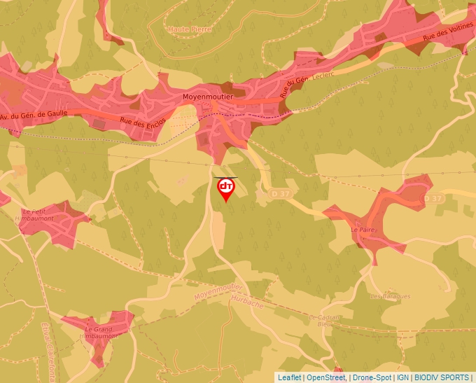 Carte Géoportail pour les drones de loisir