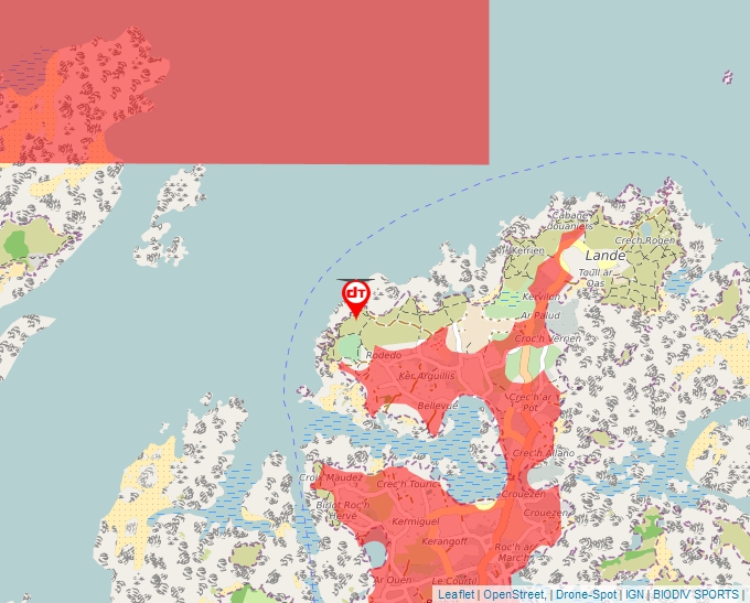 Carte Géoportail pour les drones de loisir