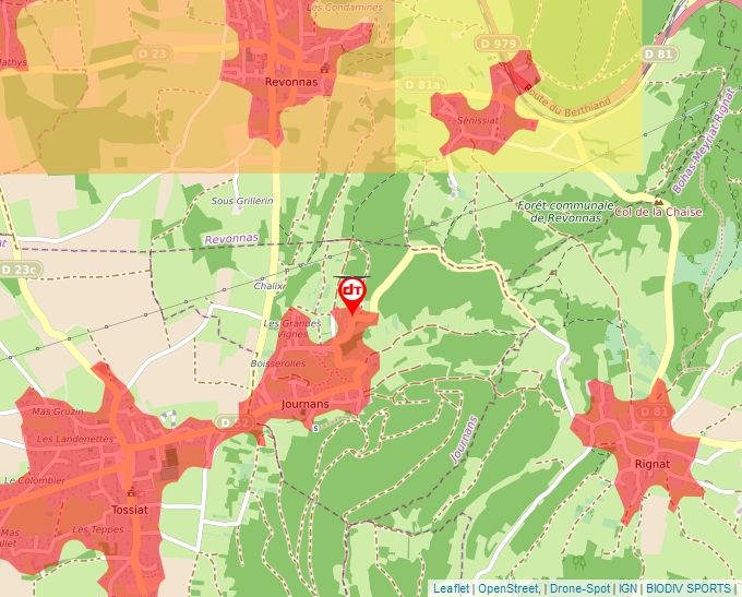 Carte Géoportail pour les drones de loisir