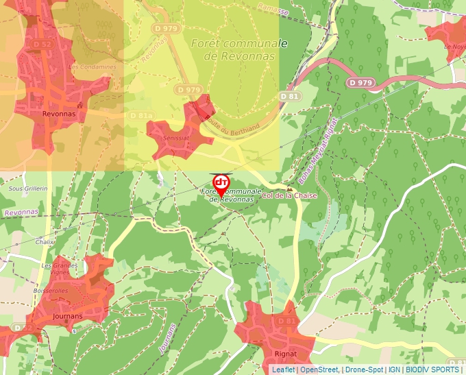 Carte Géoportail pour les drones de loisir