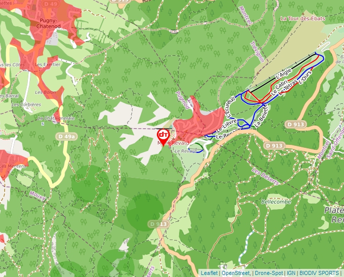 Carte Géoportail pour les drones de loisir