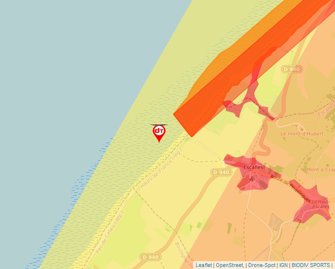 Carte Géoportail pour les drones de loisir