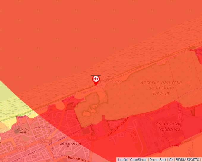 Carte Géoportail pour les drones de loisir