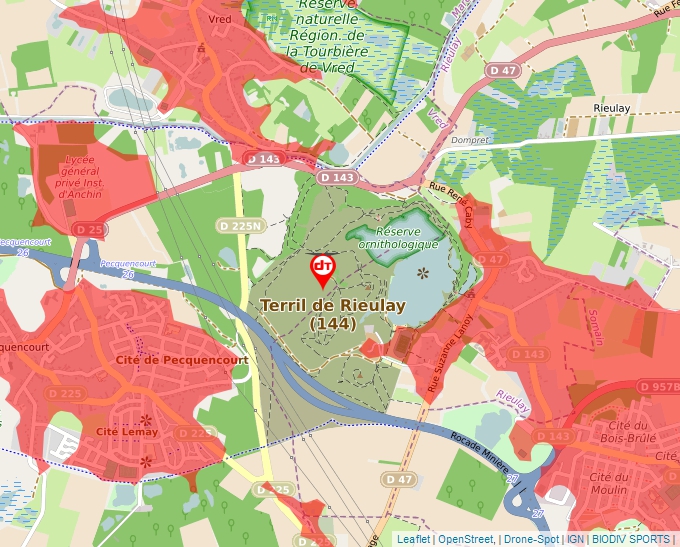 Carte Géoportail pour les drones de loisir