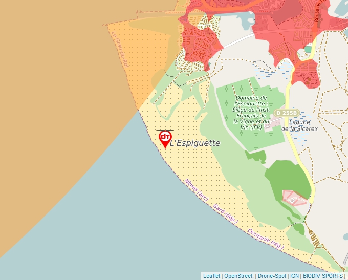 Carte Géoportail pour les drones de loisir