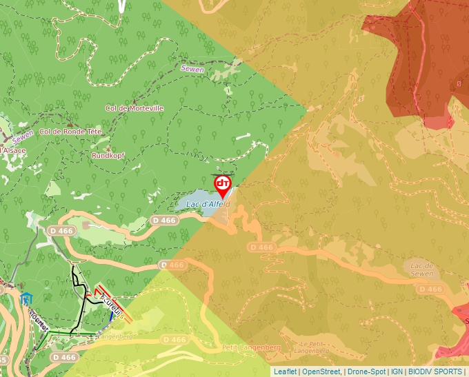 Carte Géoportail pour les drones de loisir