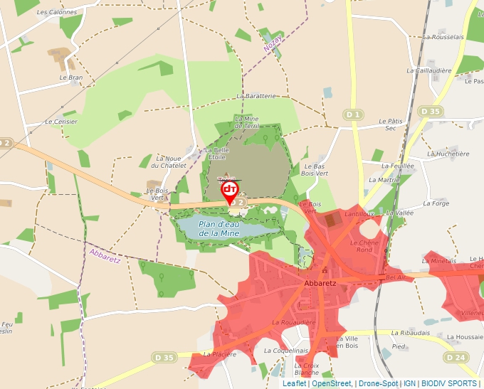 Carte Géoportail pour les drones de loisir