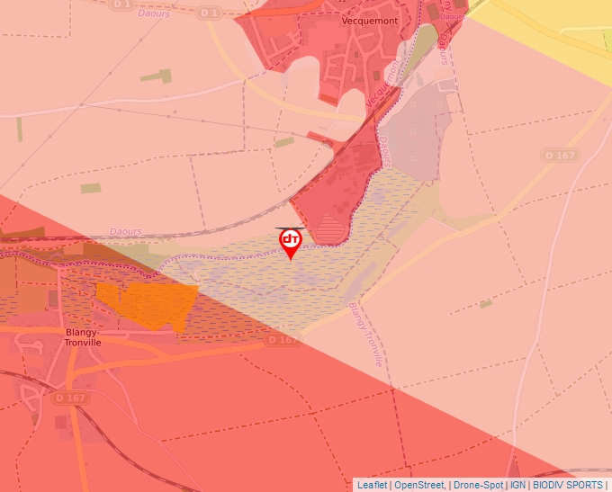 Carte Géoportail pour les drones de loisir