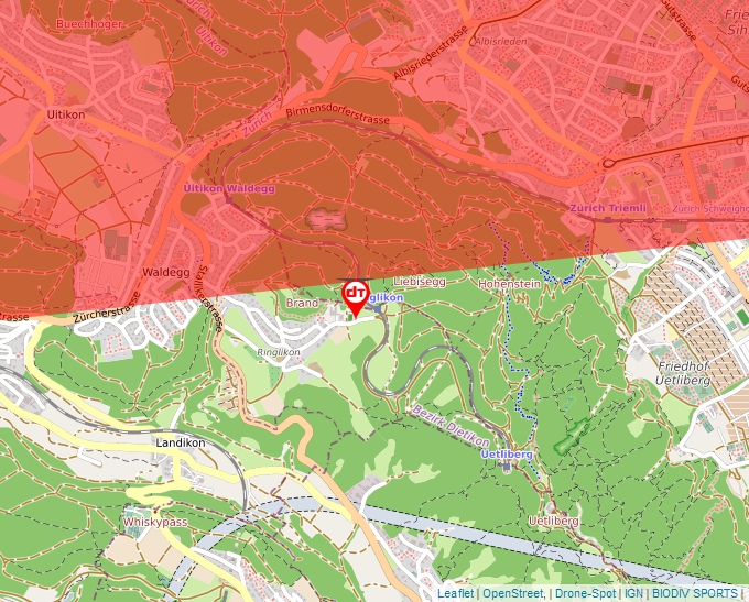 Carte Géoportail pour les drones de loisir