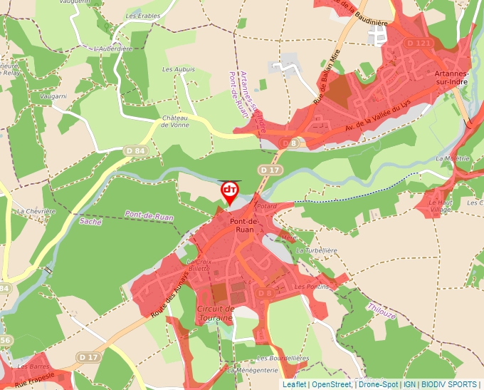 Carte Géoportail pour les drones de loisir