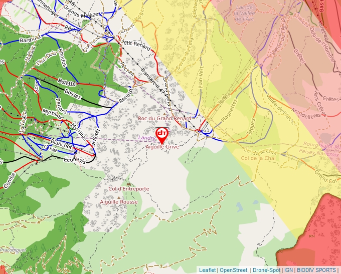 Carte Géoportail pour les drones de loisir