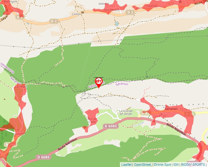 Carte Géoportail pour les drones de loisir