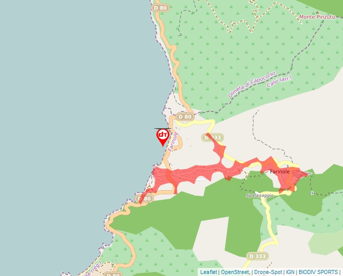 Carte Géoportail pour les drones de loisir