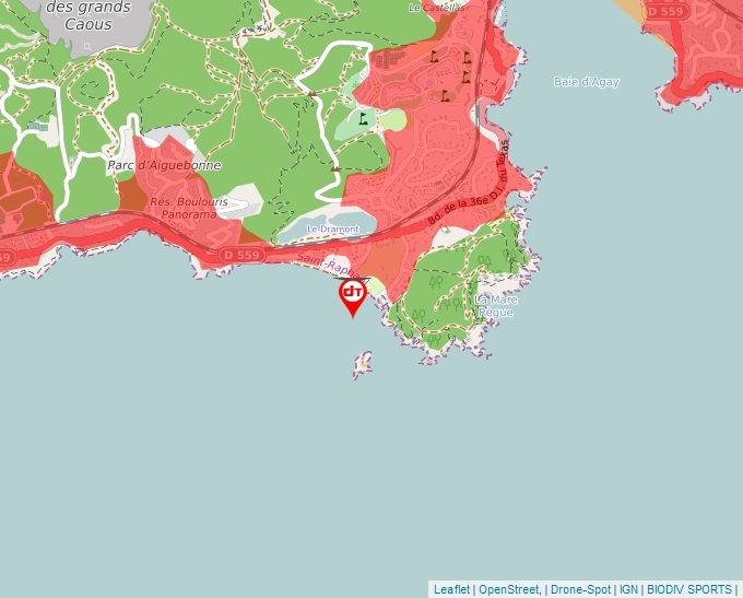 Carte Géoportail pour les drones de loisir