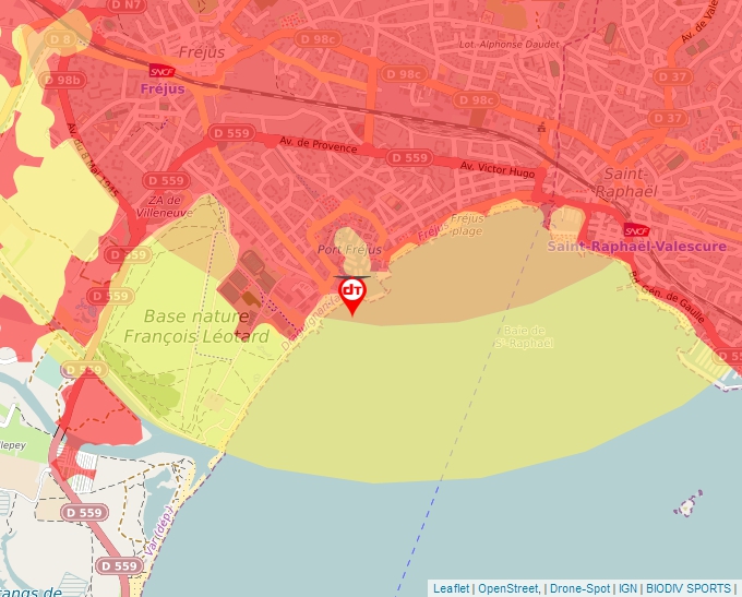 Carte Géoportail pour les drones de loisir