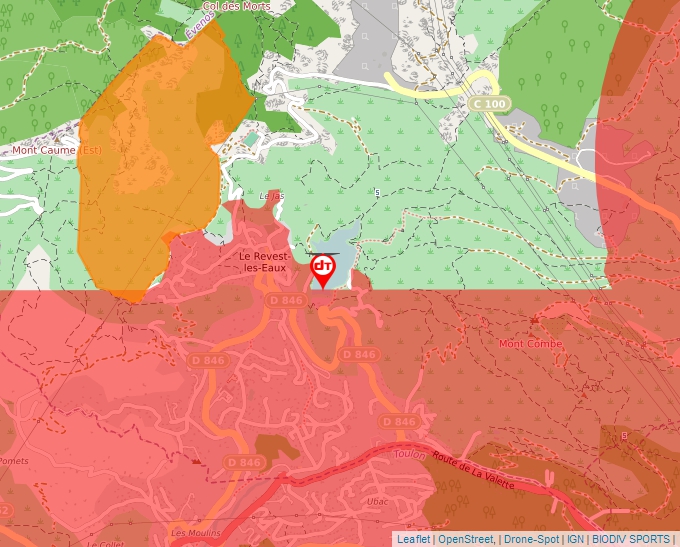 Carte Géoportail pour les drones de loisir