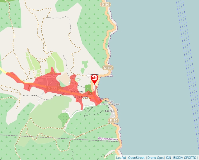 Carte Géoportail pour les drones de loisir