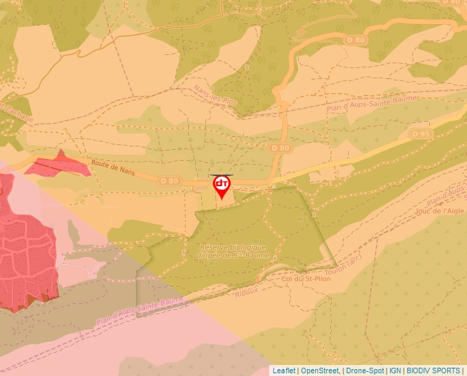 Carte Géoportail pour les drones de loisir