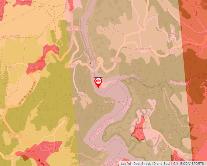 Carte Géoportail pour les drones de loisir